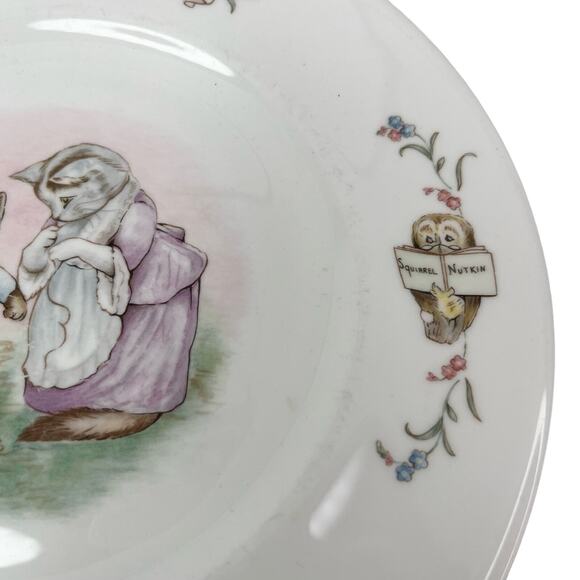 Beatrix Potter Tom Kitten Plate 8" Royal Albert China England - Picture 7 of 8